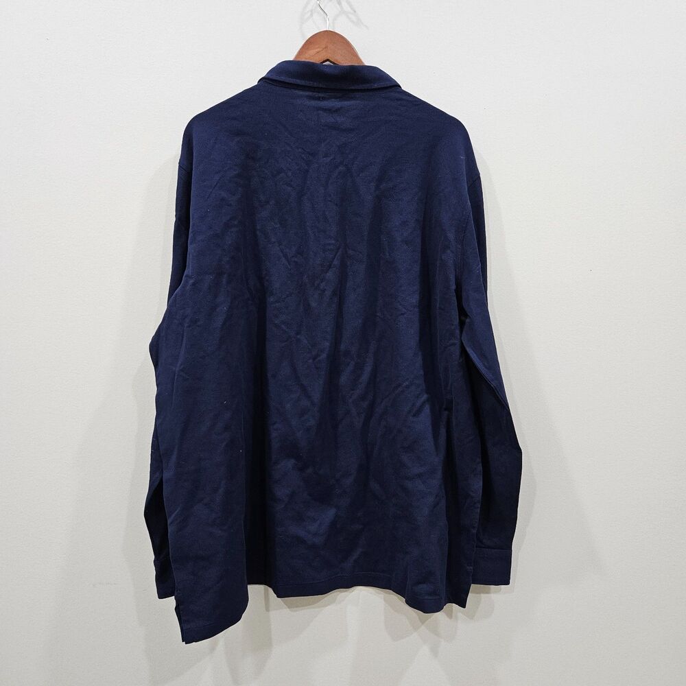 Polo Ralph Lauren Mens Stretch Mesh Polo Shirt Size XXL Navy Custom Slim Fit - Picture 8 of 11